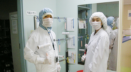 食品工場の職場巡視